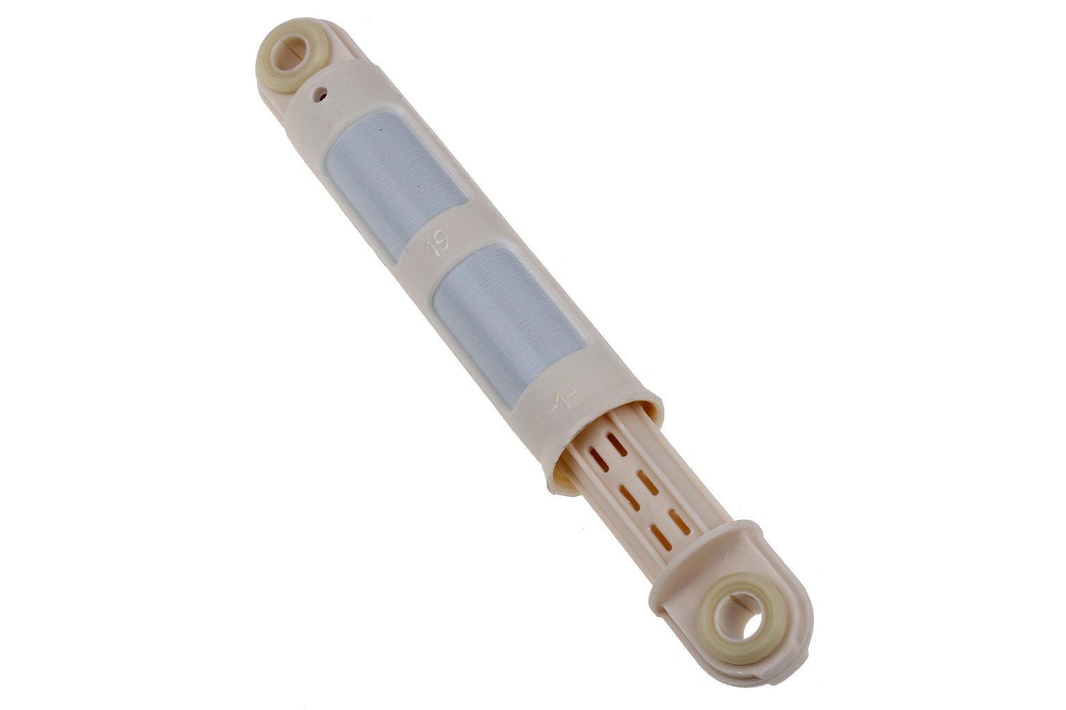 2 Ammortizzatori Per Lavatrice AEG/Electrolux 124017210: Forza 80N, Lunghezza 180-250 Mm, Foro 11 Mm, Ricambio Originale Alternativ