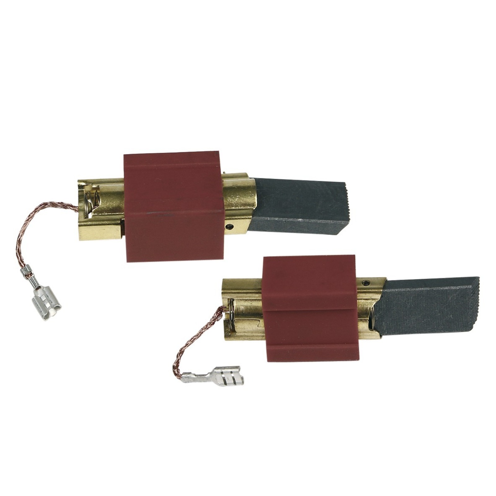2 Balais Charbon Pour Miele PT5137WP - Neufs Sous Blister, Graphite/cuivre
