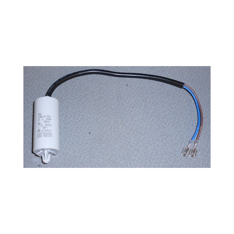 Condensatore A Filo 3µf 450v Per Frigorifero Whirlpool | Leroy Merlin - Foto 2