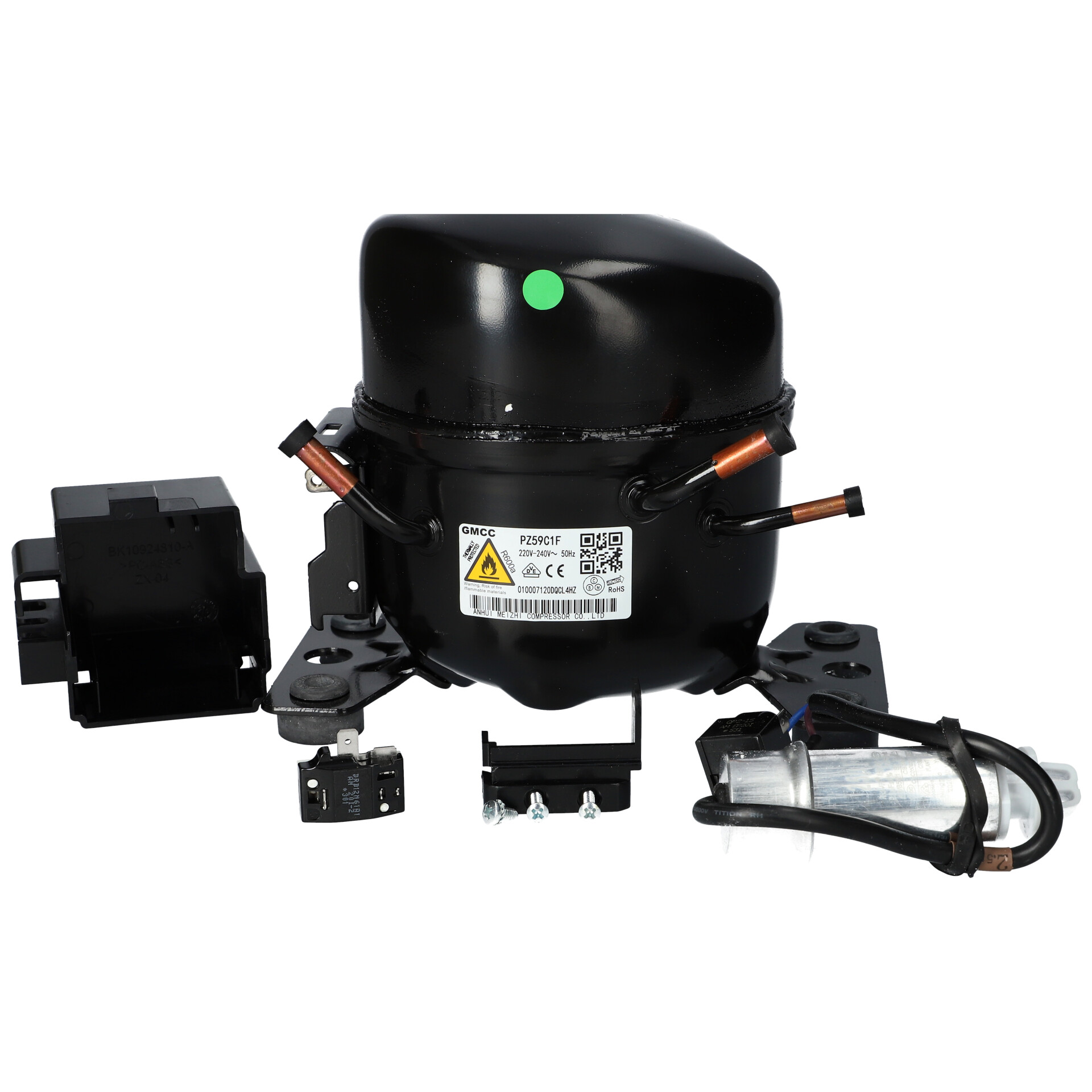 Compresseur SU60CY Pour Réfrigérateur Candy CFM3260/1E – Occasion Fonctionnel
