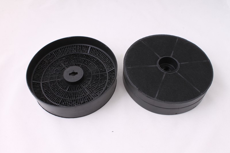 AllSpares Filtro Carboni Attivi Per Cappa (2 Pezzi) - Compatibile Novy Monoblock 7300055 E 80057, 390x237x30 Mm