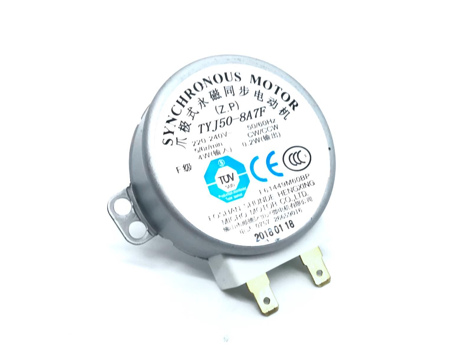 Moteur De Plateau Micro-ondes LG 6549W1S018A - 220/240V 3W 2.5/3RPM - Pièce D'Origine SSM23H